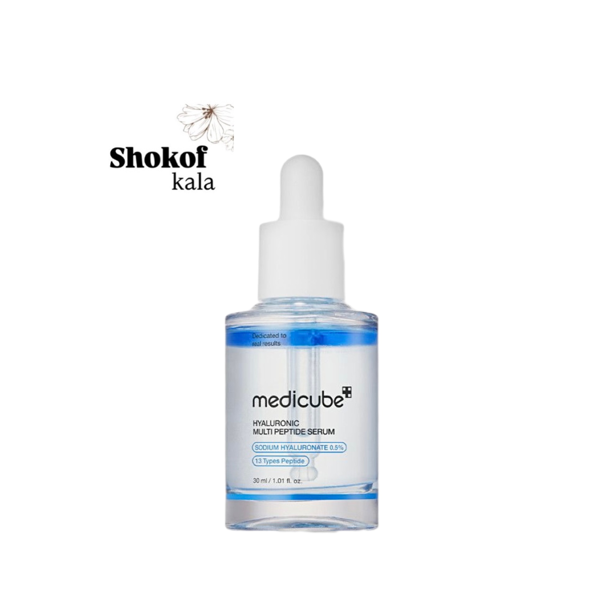 سرم آبرسان هیالورونیک اسید و مولتی پپتاید مدی کیوب